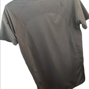 Under Armour heat gear womens short sleeve shirt grey thumbnail 2