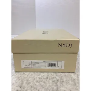 NYDJ Addie02 Sand Suede Heeled Sandals Womens Size‎ 5 Nude Open Toe Kitten Heel thumbnail 4