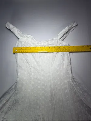 Princess Polly White Eyelet Mini Sundress thumbnail 6