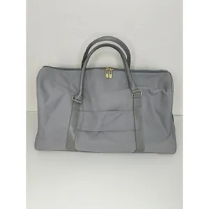 PROTEGE Weekender Duffel Bag 22‑Inch Silver Gray Spacious Travel Tote NEW w/Tags thumbnail 7