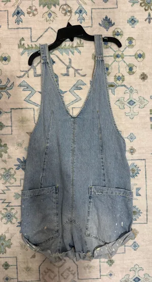 Free People Overalls Denim thumbnail 1