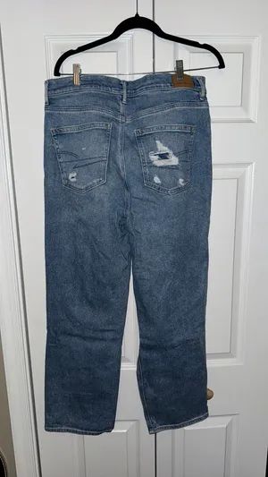 American Eagle Highest Rise 90s Boyfriend Jeans thumbnail 2