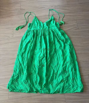H&M Green Summer Dress thumbnail 1