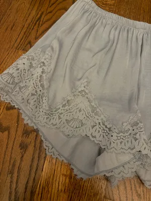Aerie Silk Lace Shorts thumbnail 2