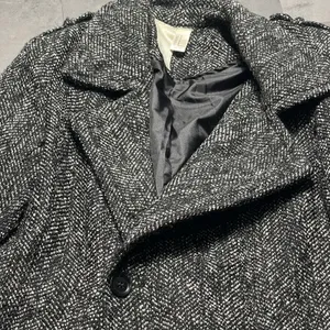 Acaci Exclusions Gray Casual‎ Wool Double Breasted Womens Coat Size M thumbnail 4