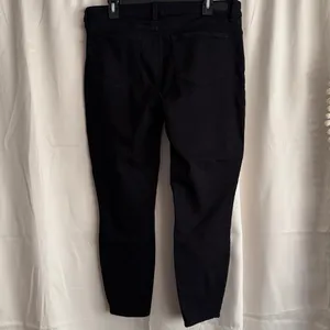 PAIGE Verdugo Crop Black Jeans Pants Size 32‎ thumbnail 2