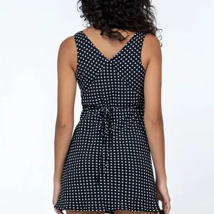 Princess Polly Nellie Mini Dress Black Polka Dot Dress thumbnail 3