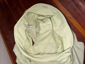 Athleta run with it shorts pastel lime green thumbnail 4