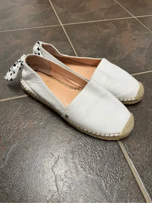 Kate Spade New York Womens Tie Back Grayson Slip On Espadrille Shoes White 7.5 thumbnail 14