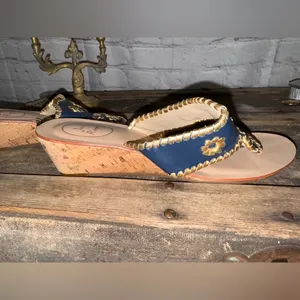 Jack Rogers Cork Wedges size 9 thumbnail 4