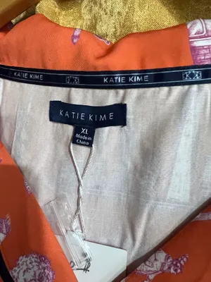 Katie Kime PJ’s Orange Size XL thumbnail 3