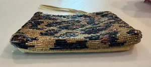 Liz Claiborne | small leopard beaded mini- thumbnail 6