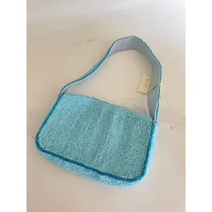 SOL AND MER Beaded Retro Swimmer Baguette Shoulder Bag NEW thumbnail 4