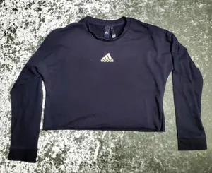 Adidas‎ Cropped Tie Dye Letters Sweatshirt thumbnail 1