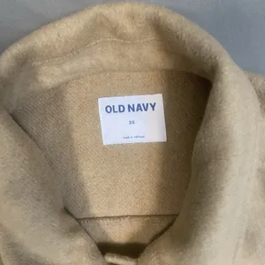 OLD NAVY Women's‎ 3X Short Car Coat Fall Jacket Camel Wool Blend thumbnail 3