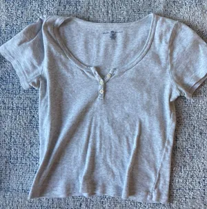 Brandy Melville Zelly Grey Top thumbnail 2