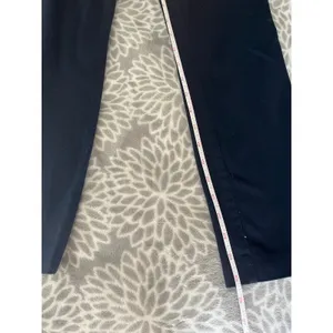 H&M Navy Blue‎ Slim Fit Chinos size 2 Ankle Trousers Office Chic Dark Academia thumbnail 7