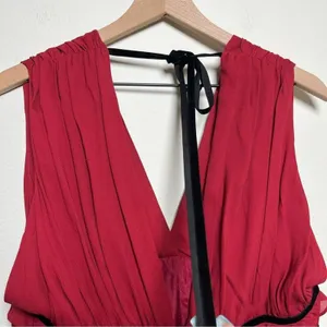NEW‎ Women 100% SILK Babydoll Indie Fairy Top Large Dark Romantic Whimsigoth thumbnail 8