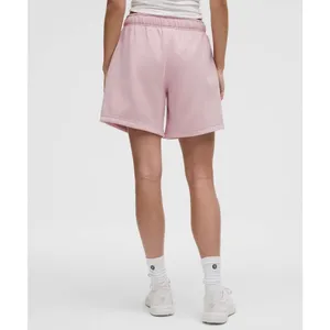 New Lululemon Scuba Oversized Mid Rise Short - Pink - Small RARE thumbnail 3