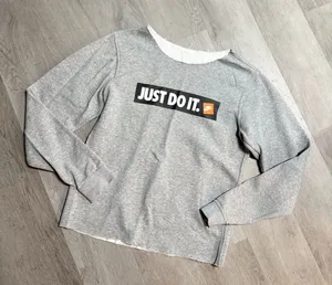 Nike cut off sweatshirt  thumbnail 1
