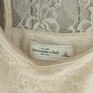 Abercrombie & Fitch Boho Y2K Lace Racerback Tank Top thumbnail 4