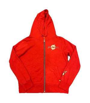 Rare Aviator Nation x ComicCon The Flash Zip Up Hoodie Size Medium thumbnail 1