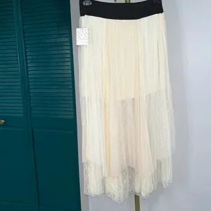 Free People NWT Sugar Plum Tutu Skirt in Ivory Combo - small thumbnail 8