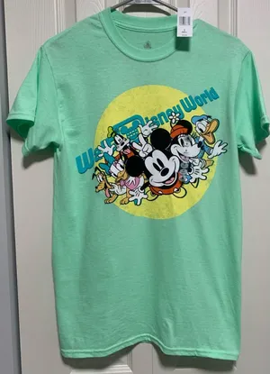 NWT Disney Mickey & Friends Walt Disney World Graphic Tee thumbnail 1