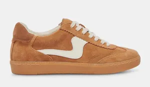 Dolce Vita Suede Sneakers Tan Size 7.5 thumbnail 1