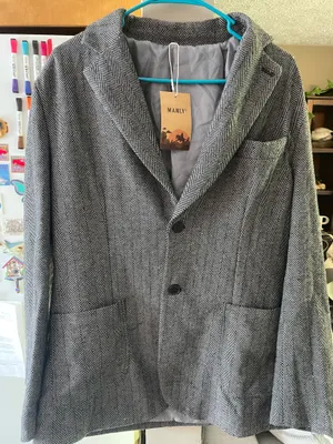 Sports jacket Gray Size L thumbnail 1