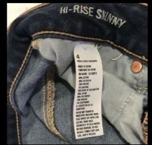 American Eagle Hi Rise Skinny Jean 4 thumbnail 4