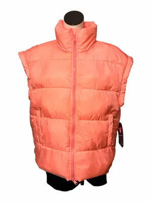 NWT Free People FP Movement Fruit Punch Puffer Vest Oversized Small Pocket thumbnail 5
