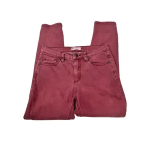 Free People Skinny Jeans‎ Womens 27 Mauve Pink Garment Dyed Stretch Ankle Jeans thumbnail 5