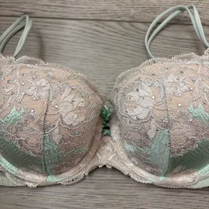 Victoria’s Secret Blue Lace Sequin Very Sexy Bra Size 34C thumbnail 3