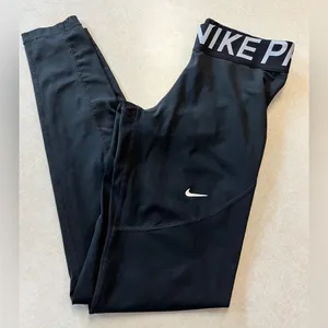 Nike PRO MESH-PANELED LEGGINGS! thumbnail 1