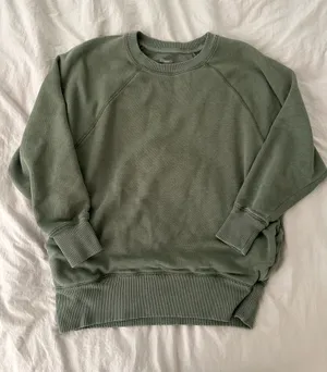 Aerie Green Crewneck thumbnail 1