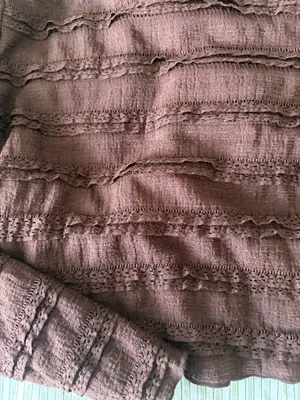 Altar'd State Brown Ruffle Mocknexk thumbnail 2