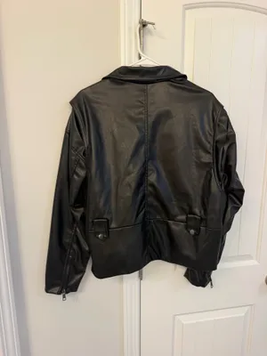 Leather Jacket Forever 21 thumbnail 6