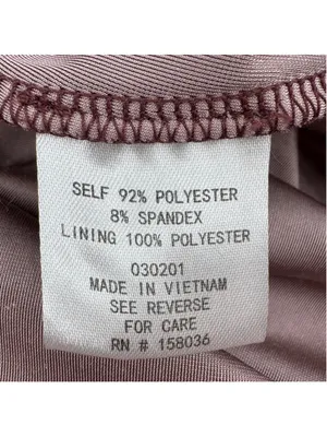 Birdy Grey Hannah Stretch Velvet Bridesmaid Dress XXL Desert Rose Mauve Pink thumbnail 6
