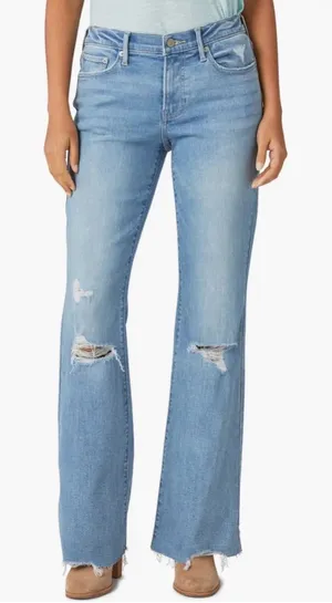 Lucky Brand Light Blue Flare Jeans thumbnail 1