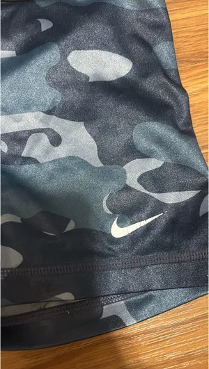 Navy camo Nike pro shorts spandex thumbnail 3
