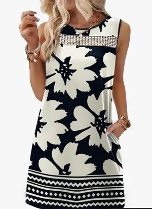 WIHOLL Summer Dresses for Women 2026 Beach Vacation Spring Fashion Clothing Lace thumbnail 1