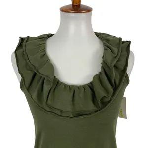 Capelli New York Dress Medium Green Short Sleeve NWT Work Party Retro thumbnail 3