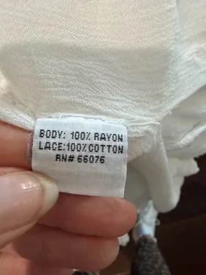 RAVIYA Lace Detail Cream White Swimsuit Coverup Cover Up Size Large thumbnail 7