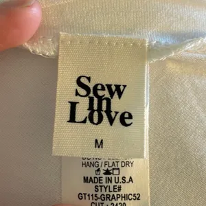 Sew In Love Graphic Tee Size M thumbnail 4