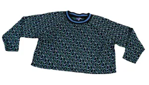 Future Collective Women’s‎ Pullover Sweater 3X Cropped Boxy Black thumbnail 1