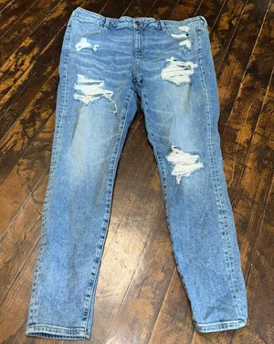 American Eagle distressed normcore 20 long jeggings thumbnail 1