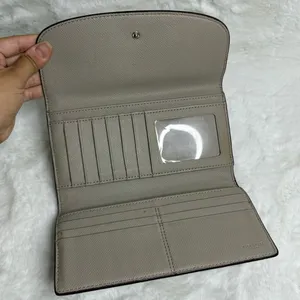 COACH Gray Trifold Wallet thumbnail 6