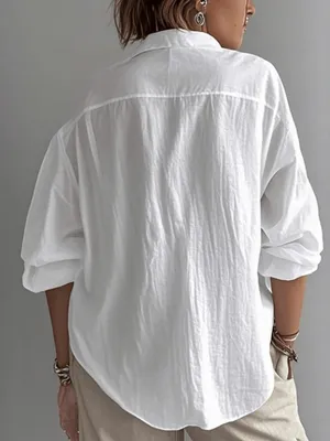 Women's solid color shirt thumbnail 2