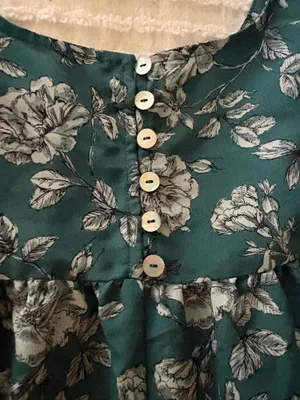 Teal Urban Outfitters Romper Floral xs thumbnail 3